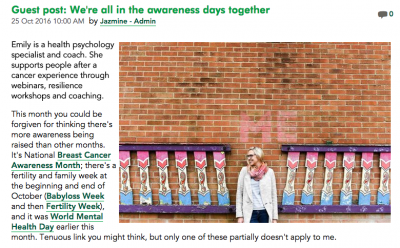Macmillan Fertility Blog